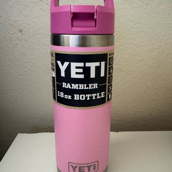 YETI Rambler Seasonal POWER PINK/WILDFLOWER Bottle - Picture 2 of 6